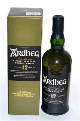 Lot 2375 - Ardbeg 17 Year Old, 70cl, 40%, in original carton