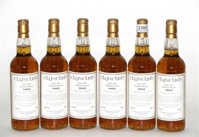 Lot 2385 - Clynelish 1992, bottled for Tanners Wines, 70cl, 45% (x6) (six bottles)