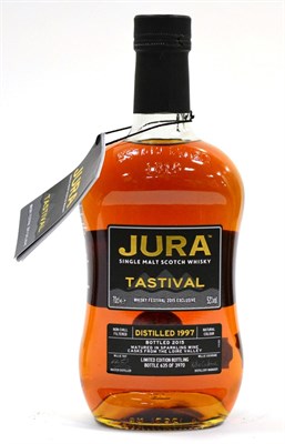 Lot 2402 - Jura Tastival 1997 Bottled 2015, 635/3970, 70cl, 52%, with swing tag U: signed bottle