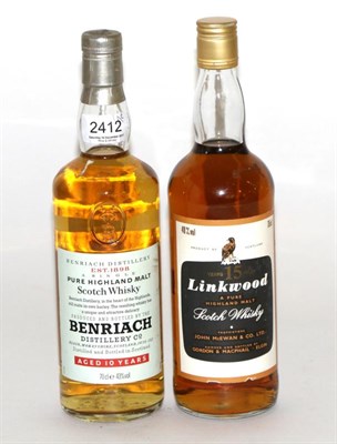 Lot 2412 - Linkwood 15 Year Old, Pure Highland Malt Scotch Whisky, bottled by Gordon & Macphail, 75cl.,...