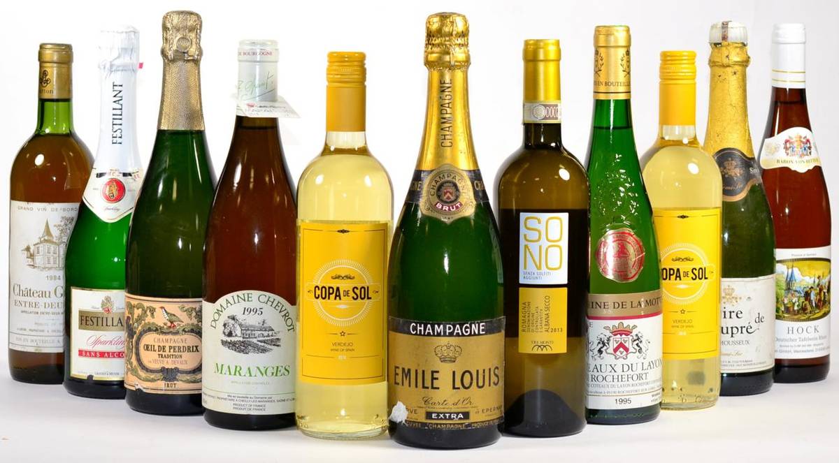 Lot 2075 - A Mixed Parcel of Wine (twelve bottles)