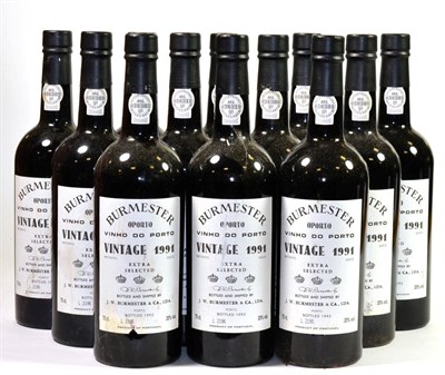 Lot 2134 - Burmester 1991, vintage port (x12) (twelve bottles)