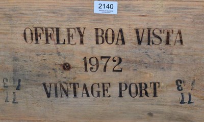 Lot 2140 - Offley Boa Vista 1972, vintage port, owc (twelve bottles)