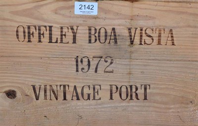 Lot 2142 - Offley Boa Vista 1972, vintage port, owc (twelve bottles)