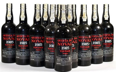 Lot 2144 - Quinta Do Noval 1985, vintage port (x12) (twelve bottles)
