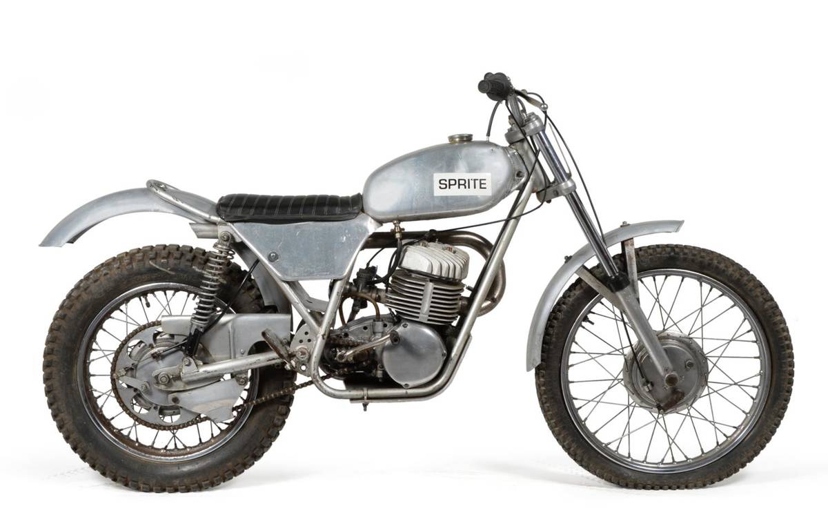 Lot 2029 - Sprite Trials Motorcycle, circa 1969 Engine Number 250217 Sold as seen  Founded by Frank...