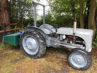 Lot 2031 - Massey Ferguson TEF Tractor, circa 1954 Plate Number 395818 Three registered keepers  In good...