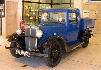 Lot 2036 - 1934 Morris Ten Pickup Conversion Registration Number UG 8612 Registered 13.3.1934 VIN Number 27210