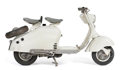 Lot 2002 - Lambretta Scooter French Registration Number: 5499 VB 14 Number: 136565 125LD57 26/06/1957...