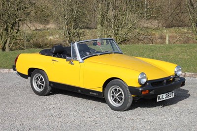 Lot 2051 - 1978 MG Midget  Registration Number: WJL 389T Date of first registration: 01/08/1978 Engine...