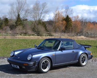 Lot 2072 - 1986 Porsche 911 Convertible Registration Number C114 JRH Date of First Registration 18/04/1986...