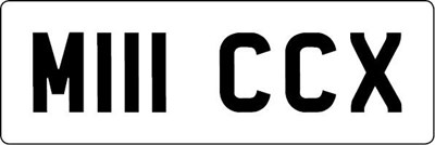 Lot 2073 - Cherished Registration M111 CCX, with retention certificate  Buyer's premium of 10% (+VAT)...