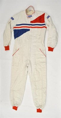 Lot 2018 - A Sparco Driving Suit, labelled 05.160.CSA1.92, size 60  Buyer's premium of 20% (+VAT) applies...