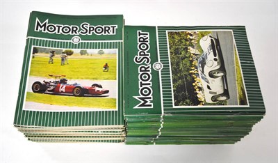 Lot 2019 - A Collection of 1960-80s Motorsport Magazines, dating from October 1968 through to November...