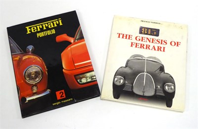 Lot 2004 - Ferrari Interest: Franco Varisco The Genesis of Ferrari, 36 volumes; Massaro, 18 volumes;...