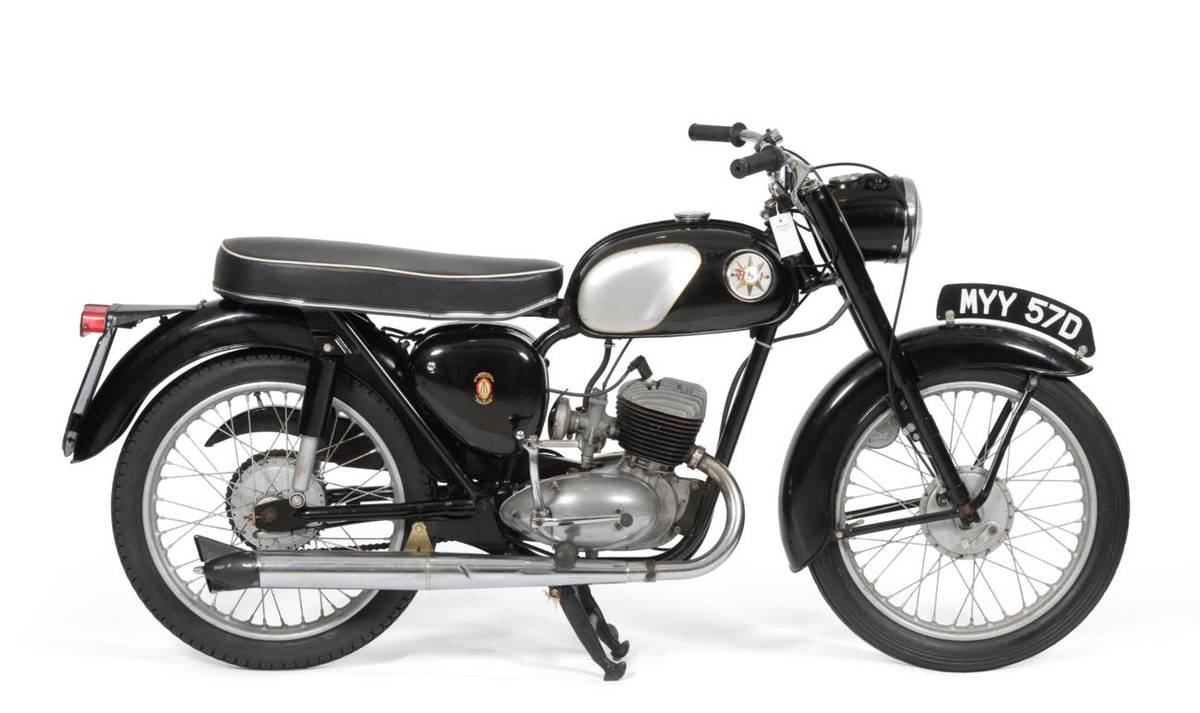 Lot 2119 - BSA D7 Super Bantum 175 1966  Registration Number: MYY 57D Date Of First...