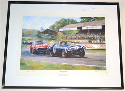 Lot 2009 - After Alan Fearnley  ";Goodwood Victory";  Signed by the artist and numbered 261/500, with...