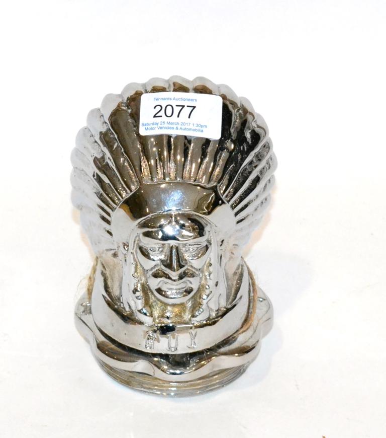 Lot 2077 A Guy Motors Chrome Car Mascot in the form