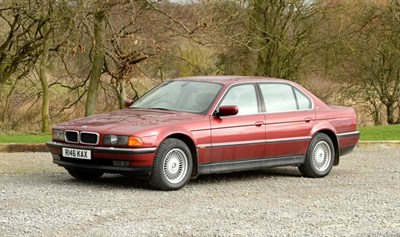 Lot 2168 - 1998 BMW 750 iL Registration Number: R146 KAX Vin Number: WBAGK22020DH62448 Engine Number: 60111527