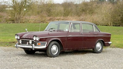 Lot 2172 - 1965 Humber Imperial  Registration Number: PTJ 931C Date Of First Registration: 24/08/1965 Vin...