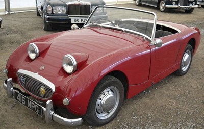 Lot 2191 - 1960 Austin Healey MK1, Frogeye Sprite Registration Number: 416 NPG Date Of First Registration:...