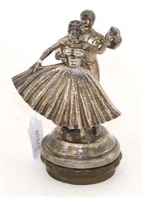 Lot 2093 - ;The Dancers;, A 1920's Art Deco Accessory Mascot of a Dancing Couple, thought to be Fred...
