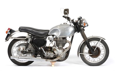 Lot 2179 - BSA Motorcycle B33 frame with Gold Star 350cc engine Registration Number: N/A Date Of First...