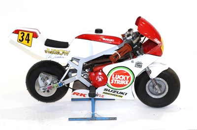Lot 2182 - Betti Mini Moto 49CC Suzuki Race Bike  Buyer's premium of 10% (+VAT) applies to this lot