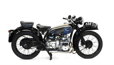 Lot 2192 - A Douglas T35 MK3 Delux 350cc Transverse Twin 1948  Registration Number: ABR 513 Date Of First...