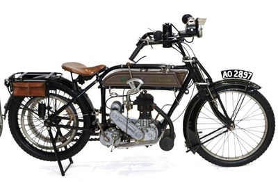 Lot 2194 - New Hudson 1914 Model VI (6)A 500cc   Registration Number: AO 2897 Vin/Frame Number: 2953	...