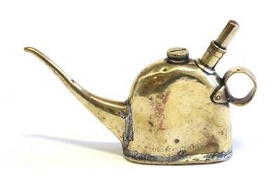 Lot 1013 - A Lucas Brass No.40 Oil Can, as fitted in the toolkits of 1920s and 1930s first quality motor...