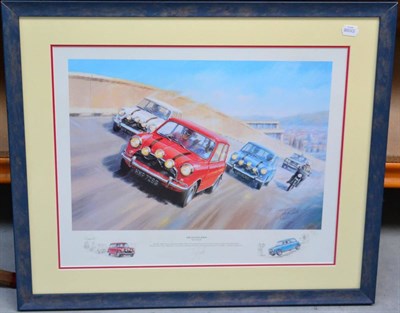 Lot 1147 - After Tony Smith (20th century contemporary) ";The Italian Job II The Chase"; Colour...