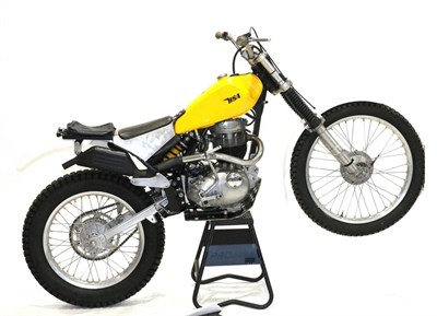 Lot 1161 - Trials Bike 350cc BSA B40  GB engine on mono sock frame.  Paintwork is in very good condition...