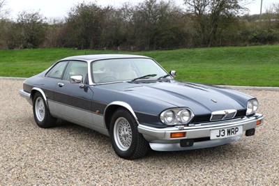 Lot 1168 - 1991 Jaguar XJS V12 Jubilee Registration number: J3 WRP Date of first registration: 15/08/1991...