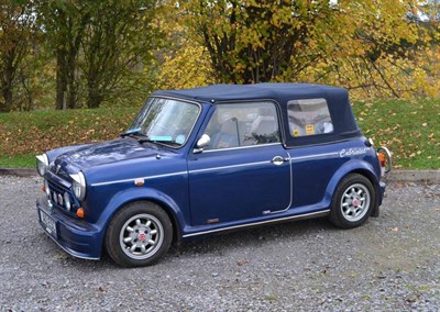 Lot 1170 - 1986 Rover Mini City E 2 Door Convertible Conversion Registration Number: A10 ESC Date Of First...