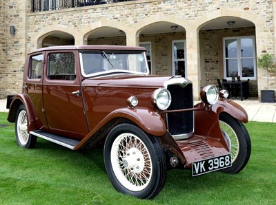 Lot 1175 - 1931 Riley 9 Biarritz Registration number: VK 3968 Date of first registration: 10/02/1931 Vin...