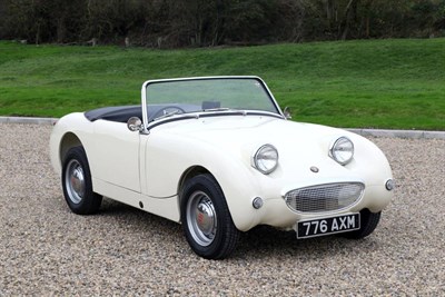 Lot 1178 - 1960 Austin Healey MK1, Frogeye Sprite Date of first registration: 18/07/1960 Registration...