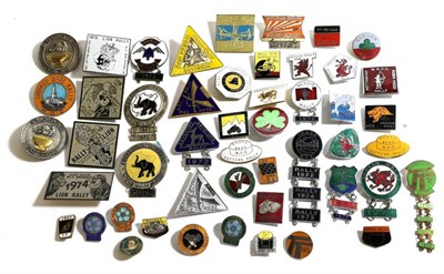 Lot 32 - Forty-Nine Assorted Car Badges from the 1970s, comprising mostly enamel examples and including:...
