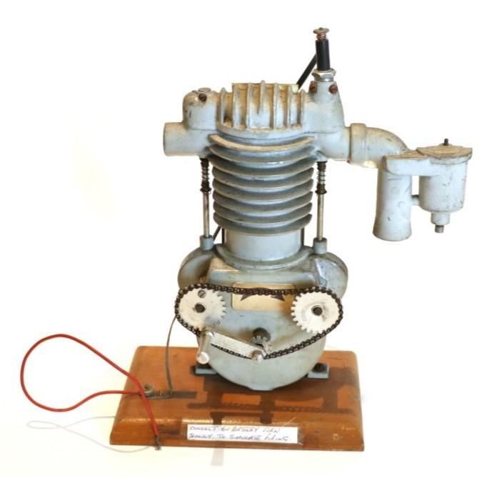 Lot 88 - An Apprentice Model of a Side Valve, circa 1960-70, to demonstrate the working of an early four...