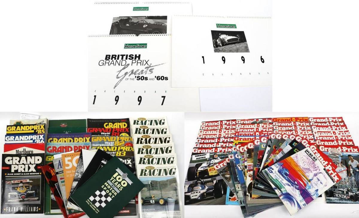 Lot 116 - Magazines: A box containing approximately fifty Grand Prix International magazines, dating from the