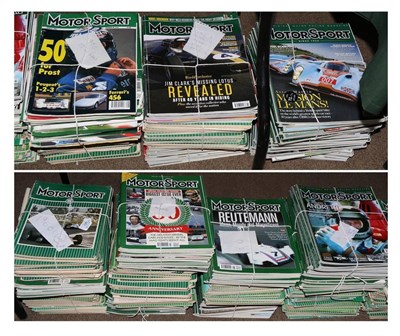 Lot 120 - An Extensive Collection of Motor Sport Magazines, dating from the late 1960s to 2017
