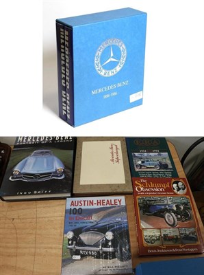 Lot 121 - Seven Motoring Books, to include: Ingo Seiff Mercedes Benz Portrait of a Legend, hardback with...