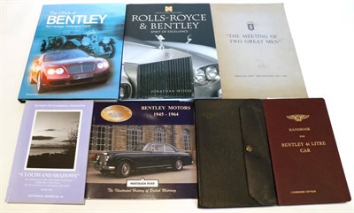 Lot 126 - Rolls-Royce/Bentley Interest:  Malcolm Bobbitt Bentley Motors 1945-1964, paperback The Meeting...