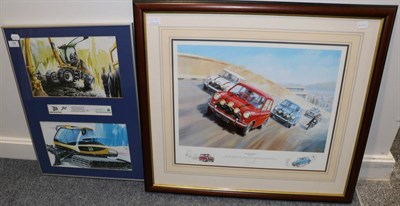 Lot 178 - After Tony Smith (20th century contemporary) ";The Italian Job II - The Chase"; Artist's proof,...