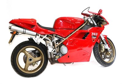 Lot 248 - Ducati 748 Biposta Registration number: W154 SUX Date of first registration: 15 07 2000 Frame:...