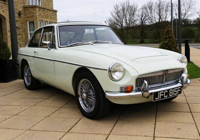 Lot 278 - 1968 MGC GT Registration number: JFC 815F Date of first registration: 02 04 1968 VIN number:...