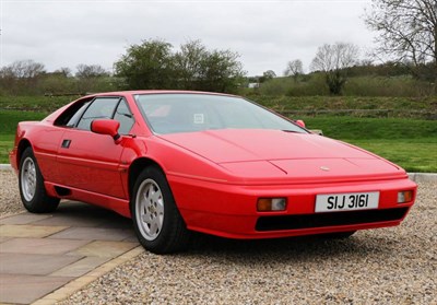 Lot 280 - 1989 Lotus Esprit 2.2 Registration number: SIJ 3161 Date of first registration: 18 08 1989 VIN...