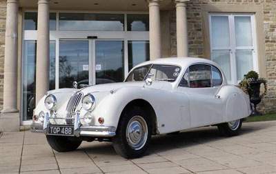 Lot 293 - 1956 Jaguar XK140 FHC Registration number: TOP 488 Date of first registration: 06 09 1956 VIN...