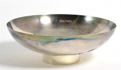 Lot 131 - A Georg Jensen Silver Bowl, Designed by Soren Georg Jensen, stamped with post 1945 mark,...