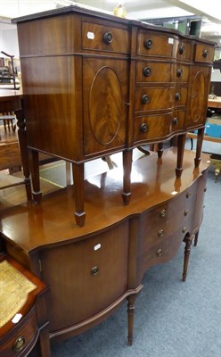 Lot 1053 - Two reproduction sideboards